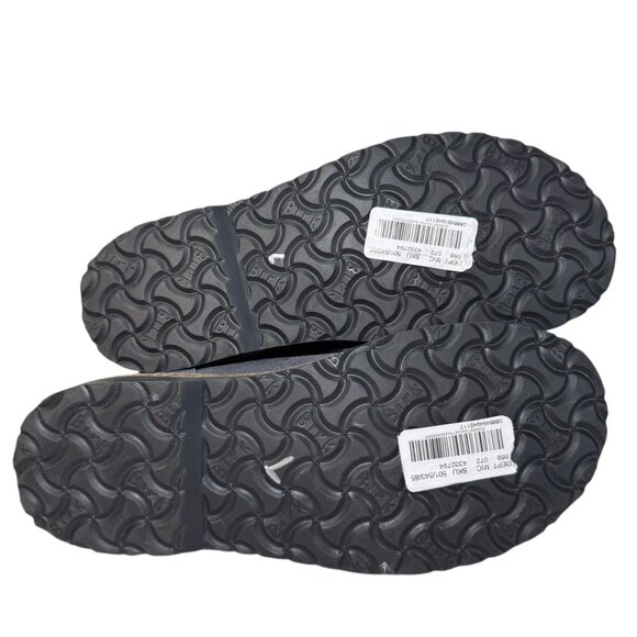 Birkenstock Shearling Suede Winter Boots Women’s 7 NWT | Graphite Gray Leather - Picture 5 of 8